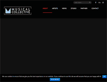 Tablet Screenshot of musical-collective.com